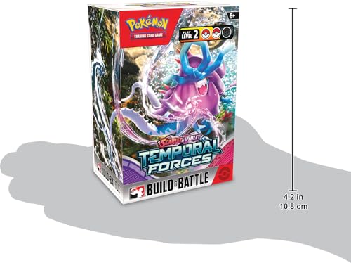 Pokemon TCG: Scarlet and Violet: Temporal Forces: Build & Battle Box