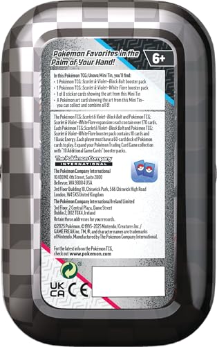 Pokémon TCG: Unova Mini Tin-Chandelure & Zorua
