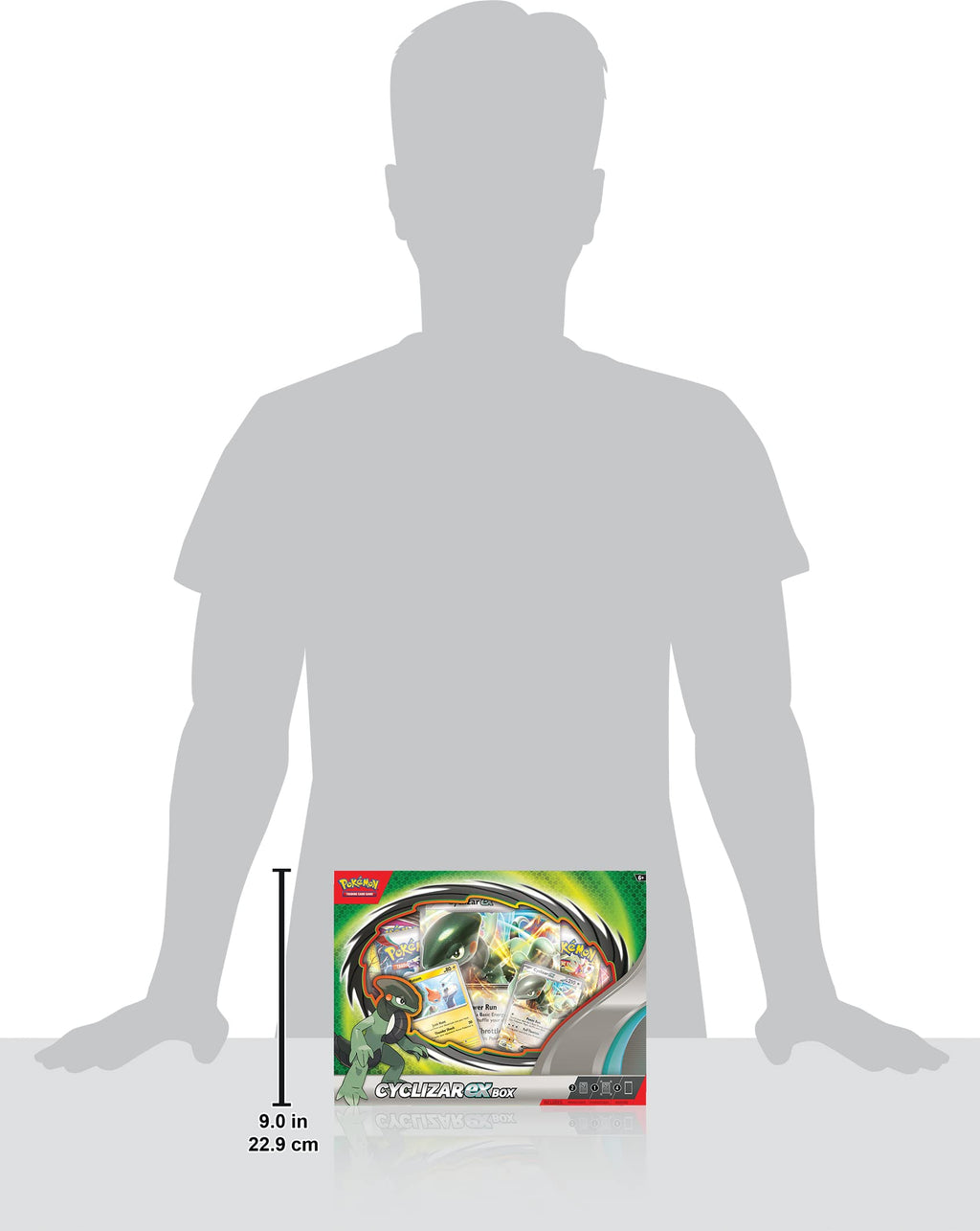 Pokémon TCG: Cyclizar ex Box - 4 Packs, Promo Cards