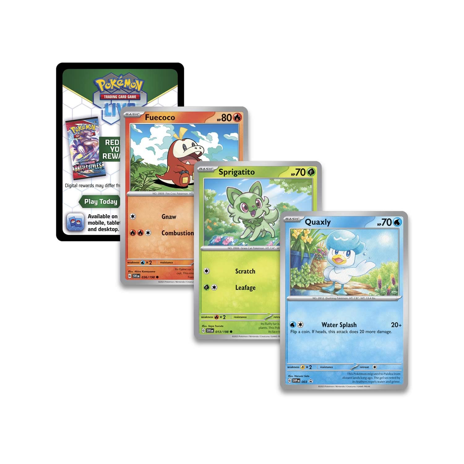 Pokemon TCG: Paldea Pin Collection - Quaxly …