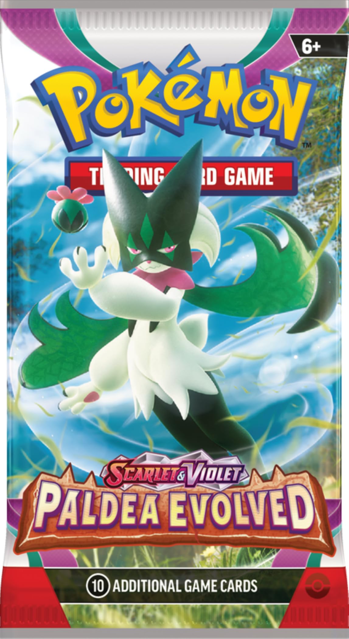 Pokemon TCG: Pokemon Scarlet & Violet SV02 Paldea Evolved 3 Pack Blister - Varoom