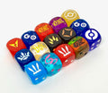 Pokemon Dice Lot - 15 Piece Set - Elite Trainer Box - Toolkit - Battle Decks - x15