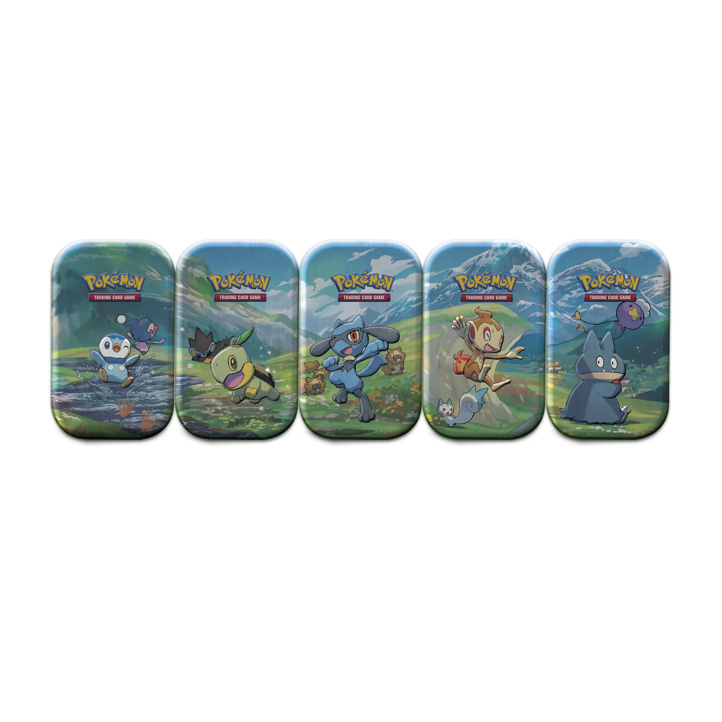 Pokémon TCG: Sinnoh Stars Mini Tin - Piplup, Mr Mime (2 Booster Packs & 1 Pokémon Art Card)