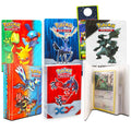 Pokemon Binders for Cards 6 Pack - Bundle with 6 Assorted Mini Binders, Each Holds 60 Cards Plus Door Hanger | Pokemon Card Carrying Case Set