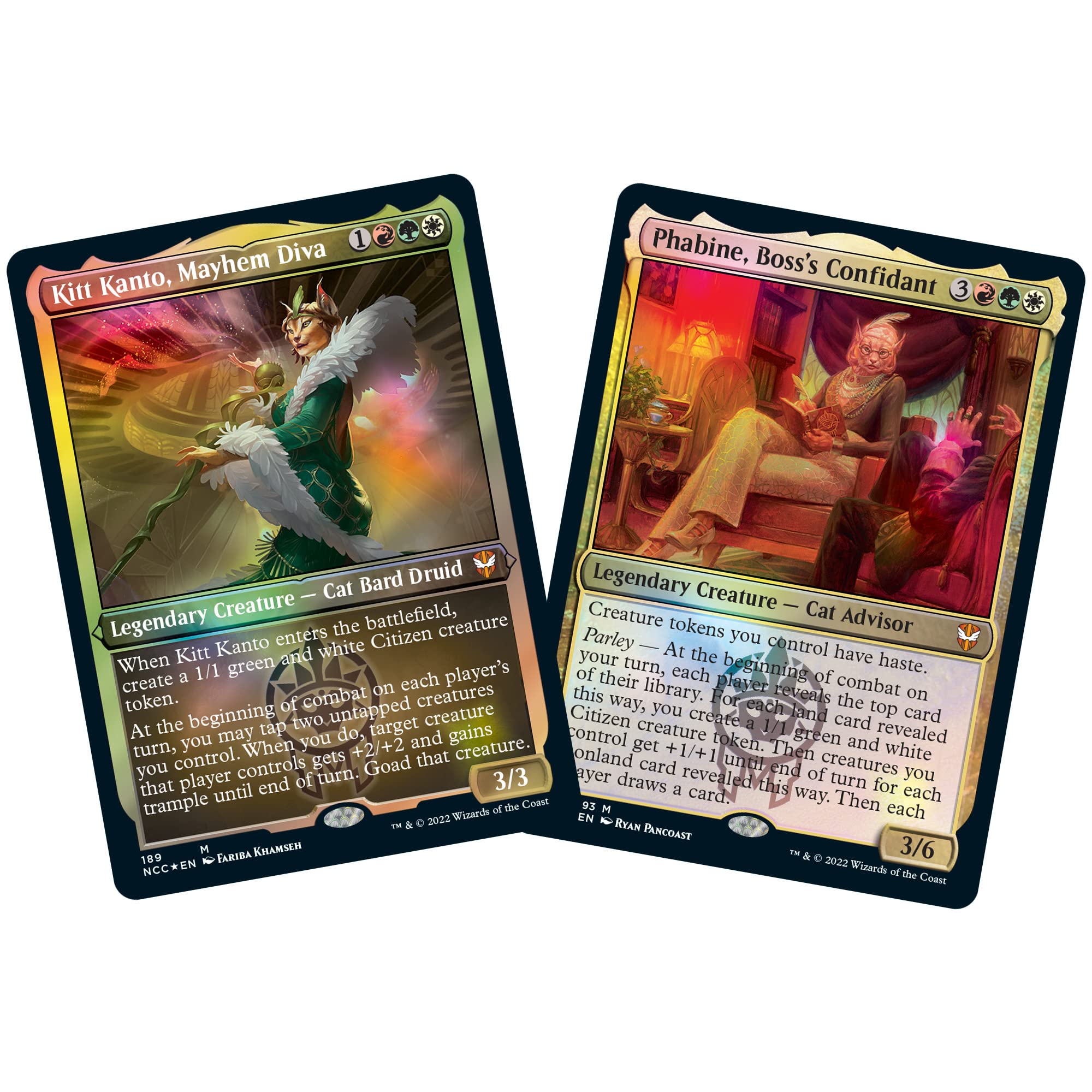 Magic: The Gathering Streets of New Capenna Commander Deck – Cabaretti Cacophony + Collector Booster Sample Pack