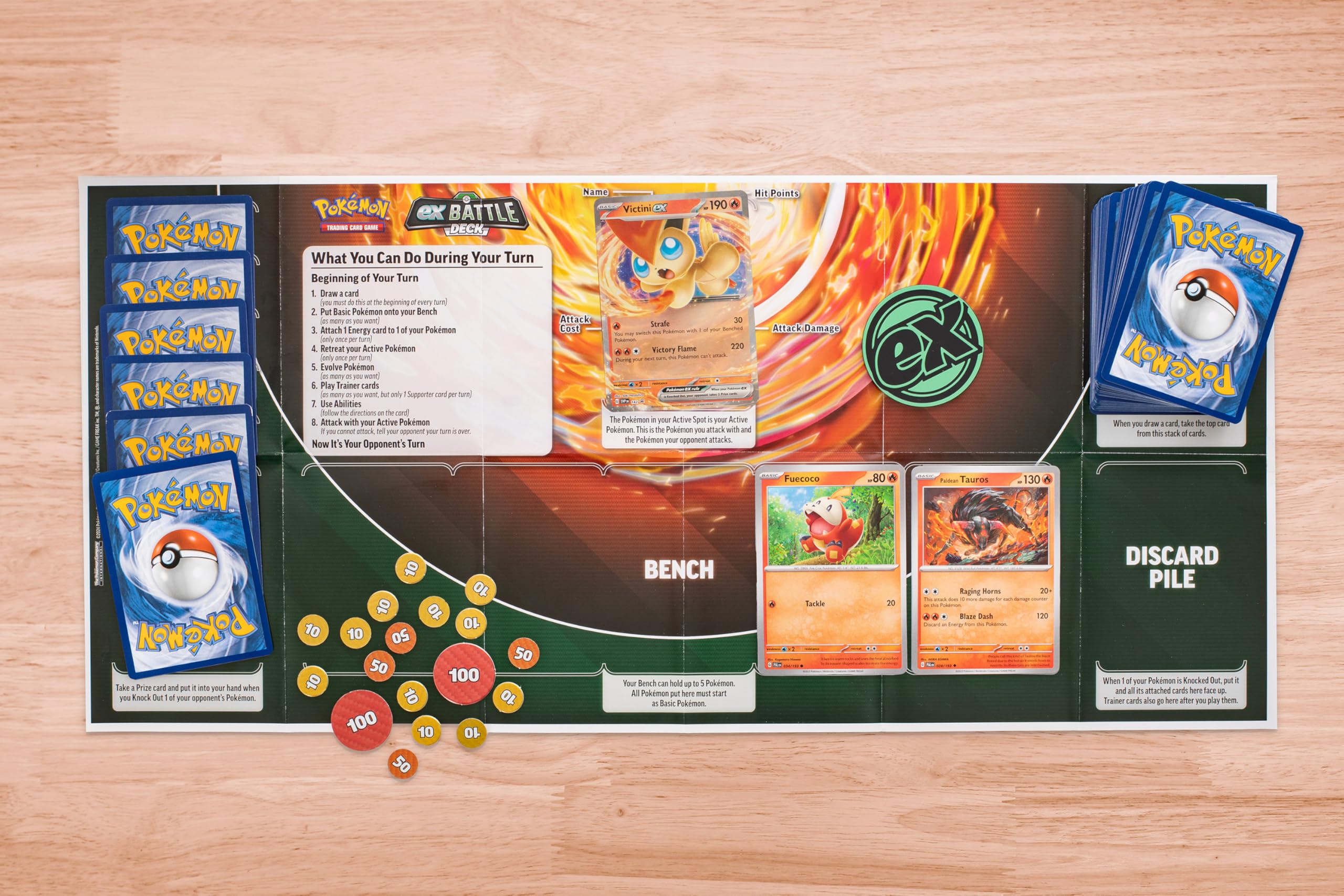 Pokemon TCG: Victini ex Battle Deck (Ready-to-Play 60-Card Deck)