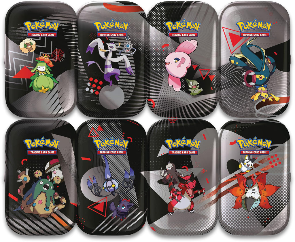 Pokémon TCG: Unova Mini Tin – Garbodor & Amoonguss (2 Booster Packs & 1 Sticker Card)