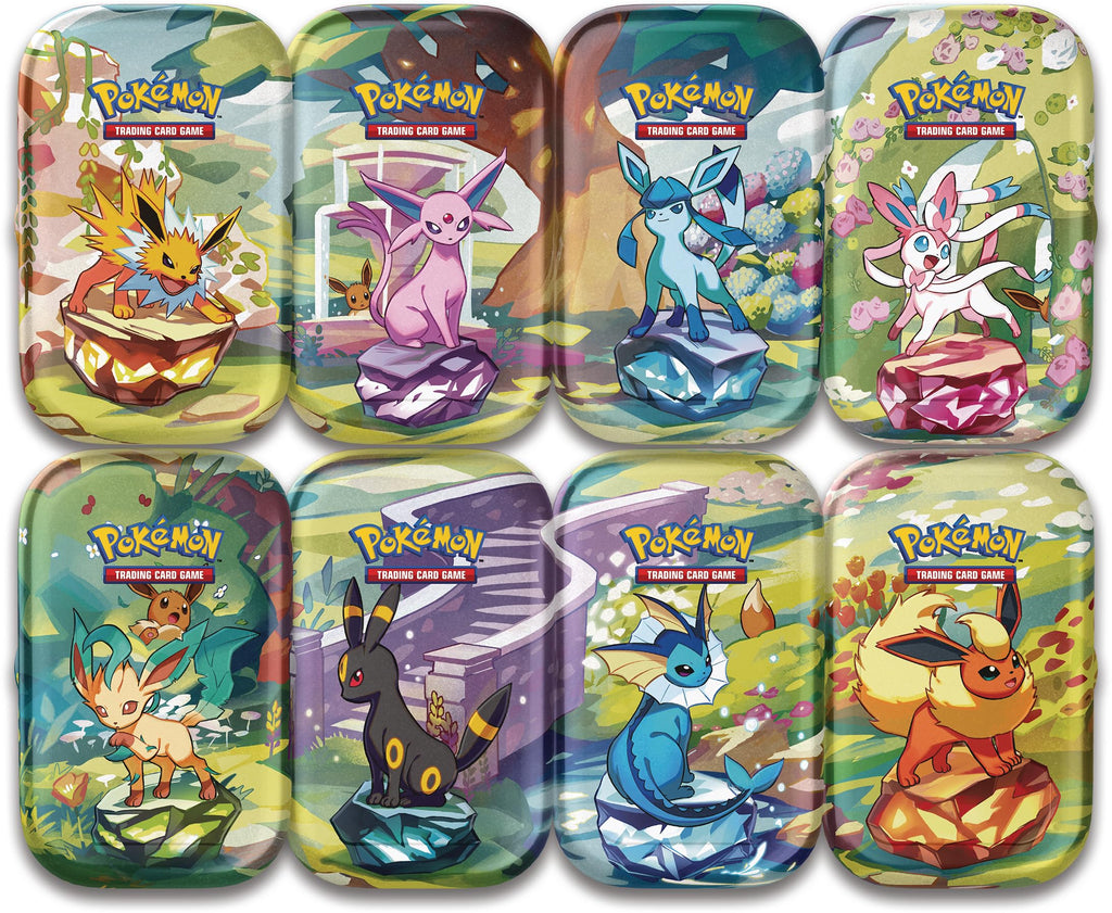 Pokemon TCG: Scarlet & Violet —Prismatic Evolutions Mini Tin - Jolteon (2 Booster Packs & 1 Coin)